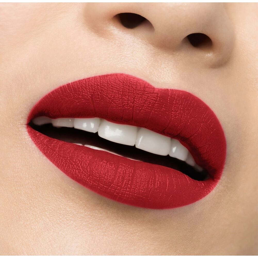 Christian Louboutin Red Dramadouce 005M Velvet Matte Lipstick - Picture 4 of 11